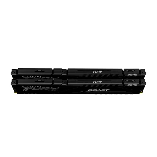 Kingston FURY Beast 64GB (2x32GB) DDR5 6000MT/s CL30 EXPO Non-ECC Unbuffered 1.4V 288-pin 16Gbit Black Desktop RAM ( KF560C30BBEK2-64 ) - Image 2