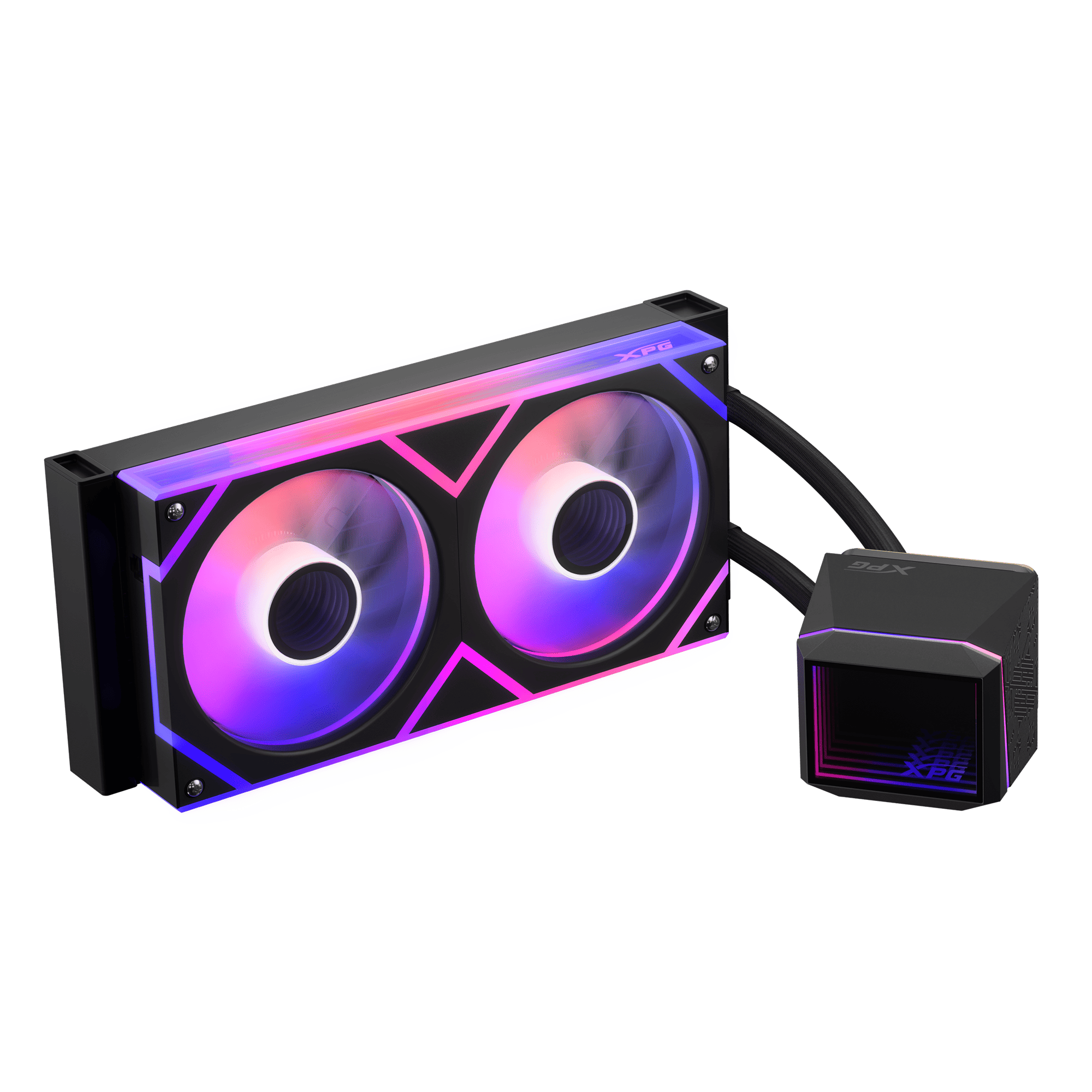 Adata XPG Levante II 240 240mm ARGB Black All-in-One Liquid CPU Cooler - Image 2