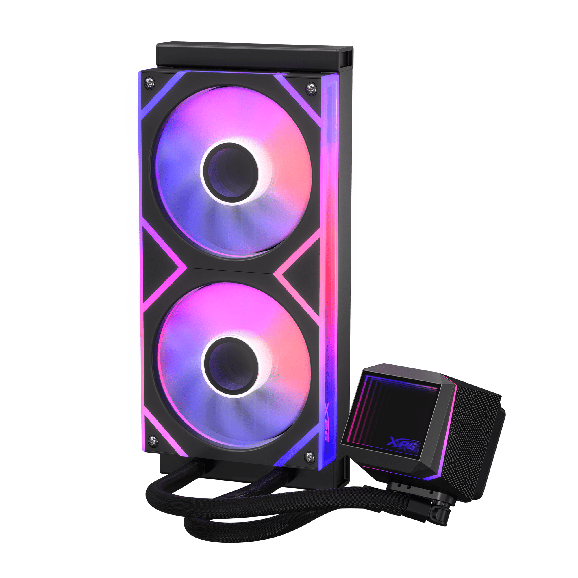 Adata XPG Levante II 240 240mm ARGB Black All-in-One Liquid CPU Cooler - Image 3