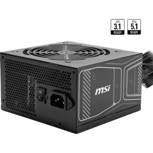 MSI MAG A750GN PCIE5 750W 80 PLUS Gold PCIe 5.1 ATX 3.1 Power Supply Unit
