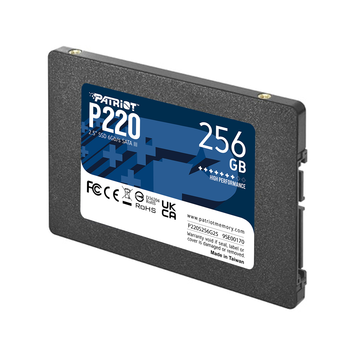 Patriot P220 256GB 2.5 Inch SATA Internal SSD ( P220S256G25 ) - Image 2