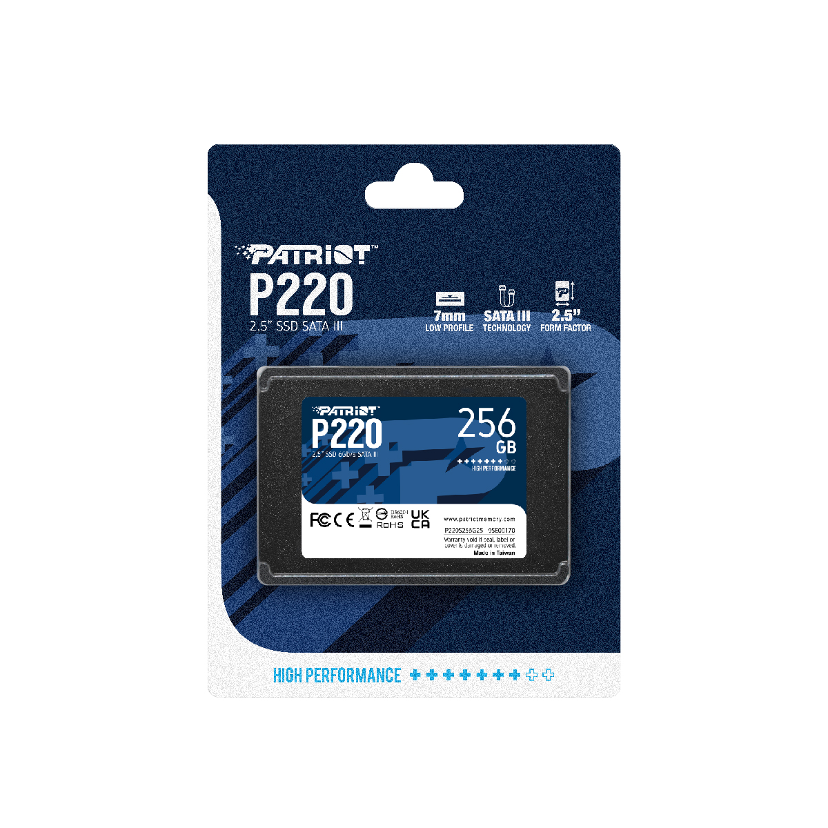 Patriot P220 256GB 2.5 Inch SATA Internal SSD ( P220S256G25 ) - Image 5