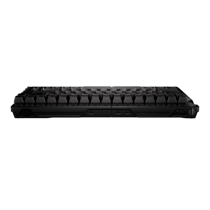 Asus ROG Falcata RGB USB 2.0 (TypeC to TypeA), RF 2.4GHz, Bluetooth 5 Black Gaming Keyboard With HFX V2 Magnetic Switches - Image 8
