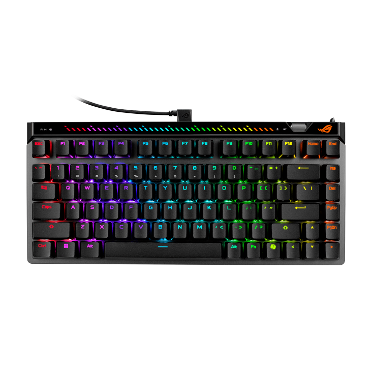 Asus ROG Falchion Ace 75 HE RGB Black Wired USB Gaming Keyboard With HFX V2 Magnetic Switches - Image 3