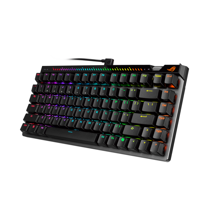 Asus ROG Falchion Ace 75 HE RGB Black Wired USB Gaming Keyboard With HFX V2 Magnetic Switches - Image 6
