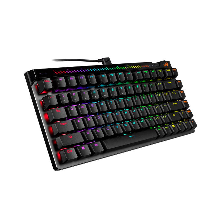 Asus ROG Falchion Ace 75 HE RGB Black Wired USB Gaming Keyboard With HFX V2 Magnetic Switches - Image 7