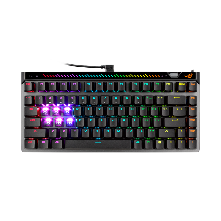 Asus ROG Falchion Ace 75 HE RGB Black Wired USB Gaming Keyboard With HFX V2 Magnetic Switches