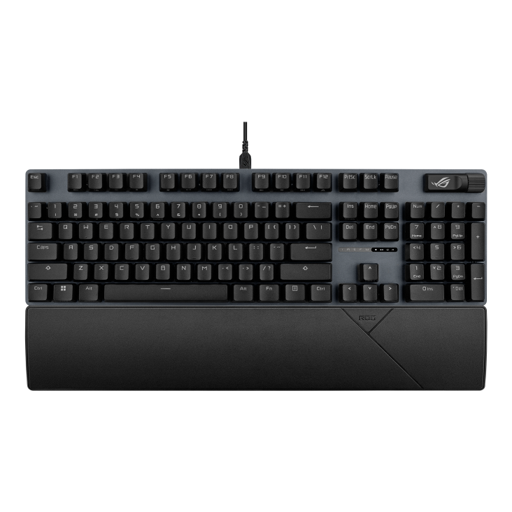 Asus ROG Strix Scope II X Wired USB Black RGB Ergonomic design Detachable Wrist Rest Mechanical Gaming Keyboard With Hot-swappable ROG NX Storm V2 Mechanical Switches - Image 5