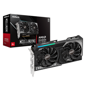 ASRock AMD Radeon RX 9050 Challenger 8GB 8GB GDDR6 128-Bit Dual Fan Graphics Card ( RX9050 CL 8G )
