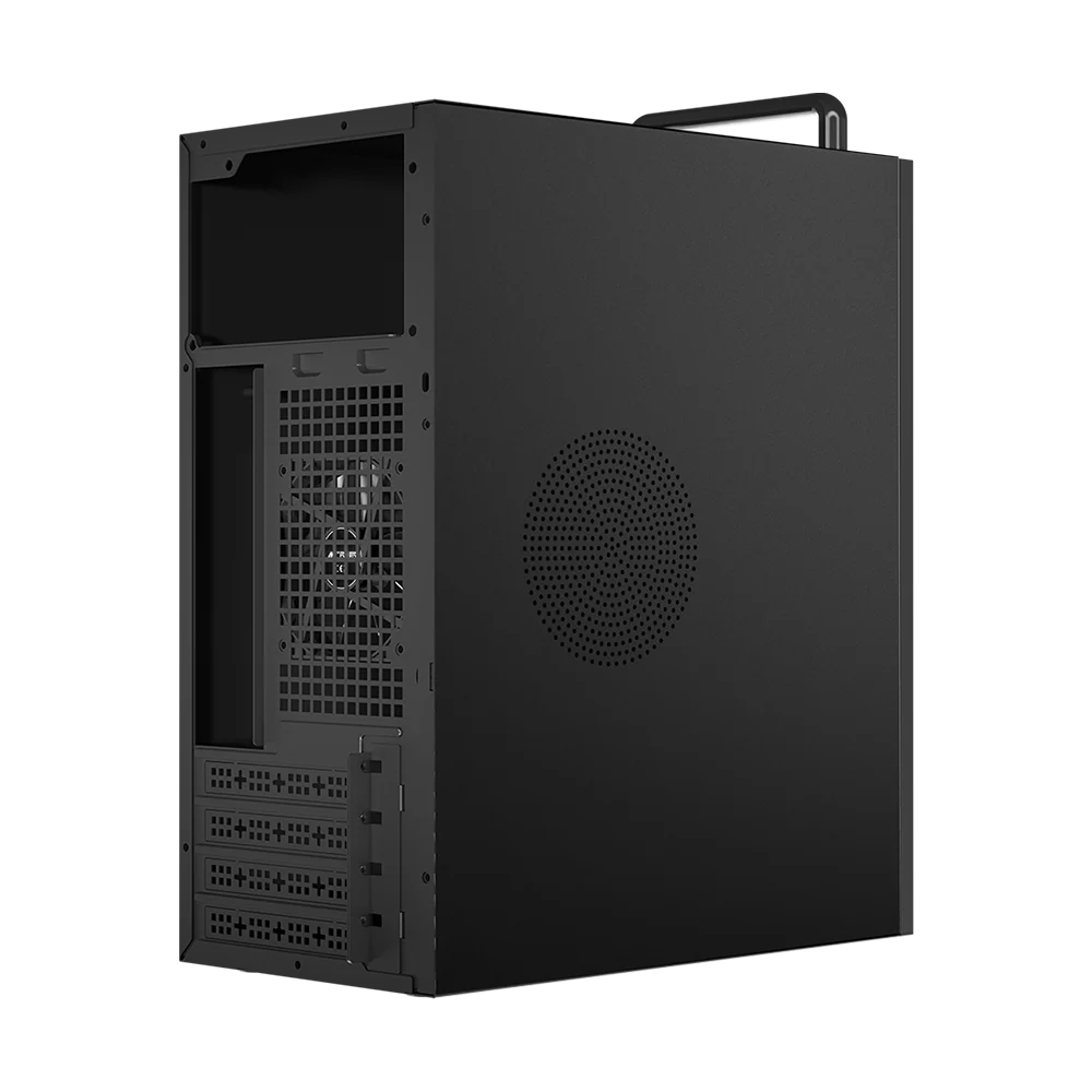 Ant Esports Si12 M-ATX Mini Tower Black Office Pc Cabinet With Pre-Installed Fan - Image 2