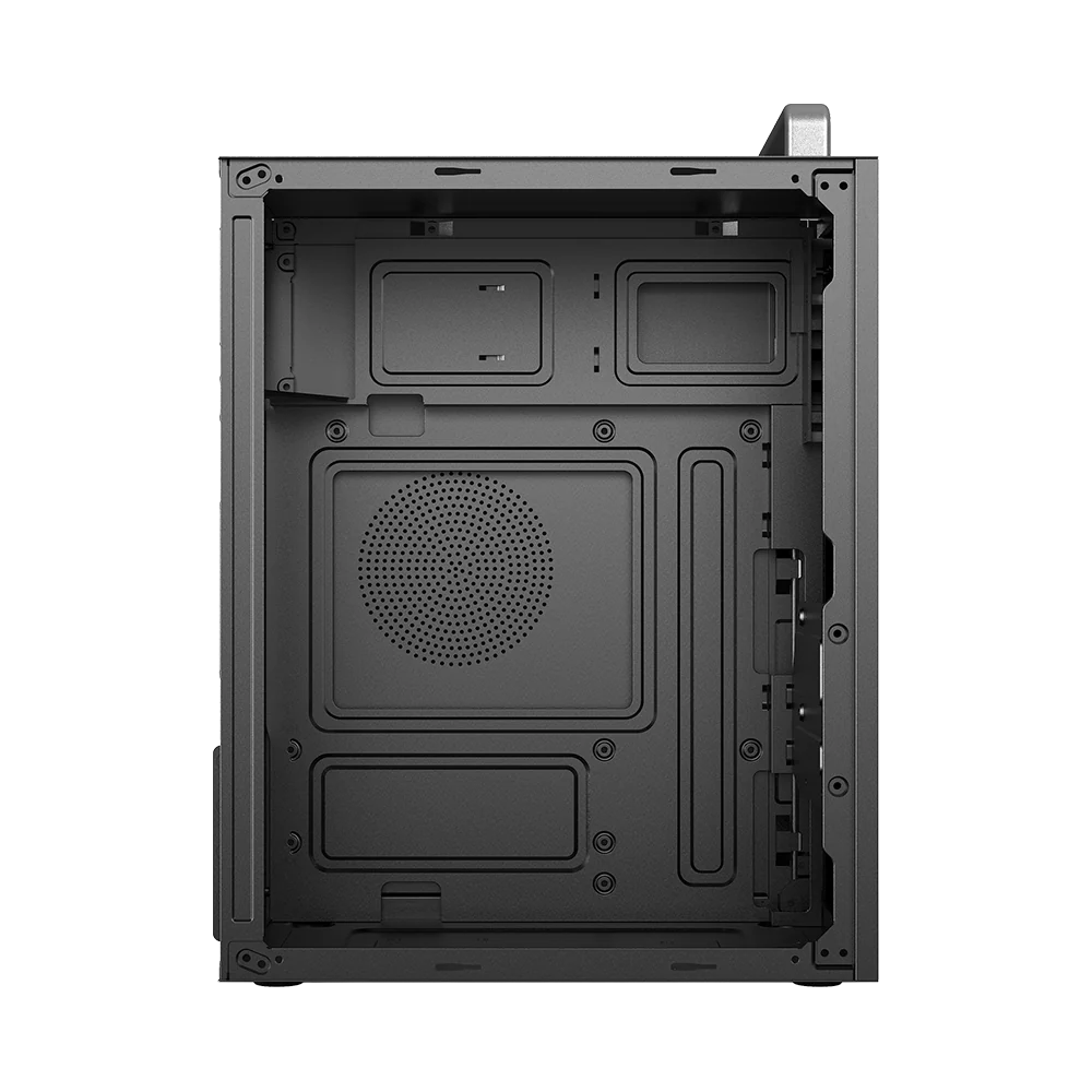 Ant Esports Si12 M-ATX Mini Tower Black Office Pc Cabinet With Pre-Installed Fan - Image 4