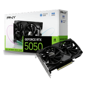 PNY GeForce RTX 5050 8GB GDDR6 128-Bit Dual Fan Graphics Card ( VCG50508DFXPB1 )