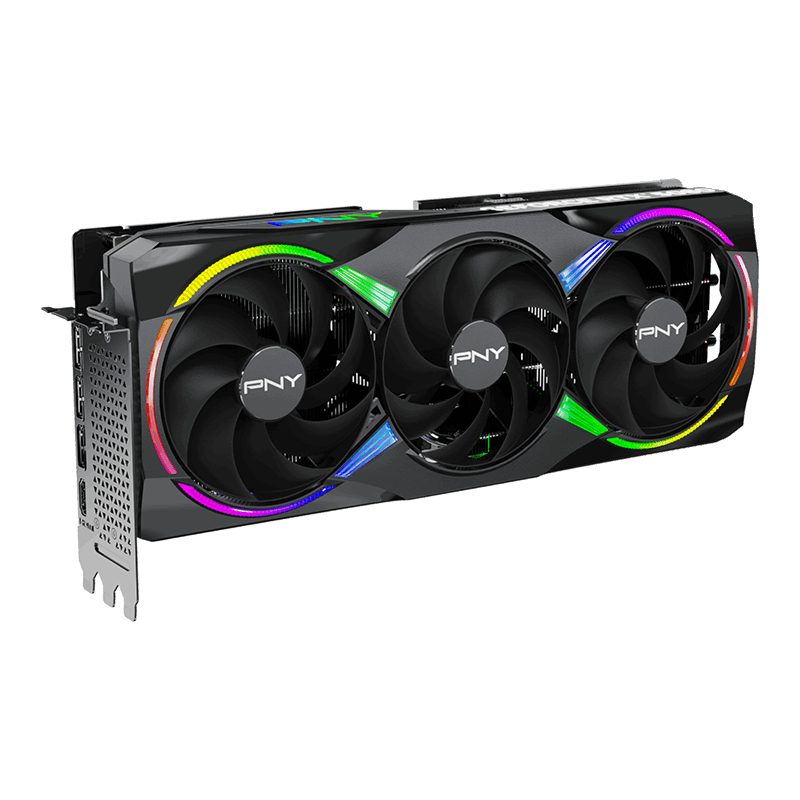 PNY GeForce RTX 5080 ARGB EPIC-X RGB 16GB GDDR7 256-Bit Overclocked Triple Fan Graphics Card ( VCG508016TFXXPB1-O ) - Image 4