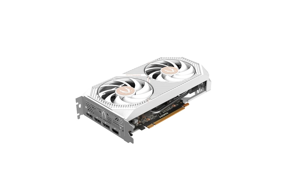 Zotac GAMING GeForce RTX 5050 Twin Edge OC White Edition 8GB GDDR6 128-bit Gaming Graphics Card With Dual Fans ( ZT-B50500Q-10M ) - Image 6