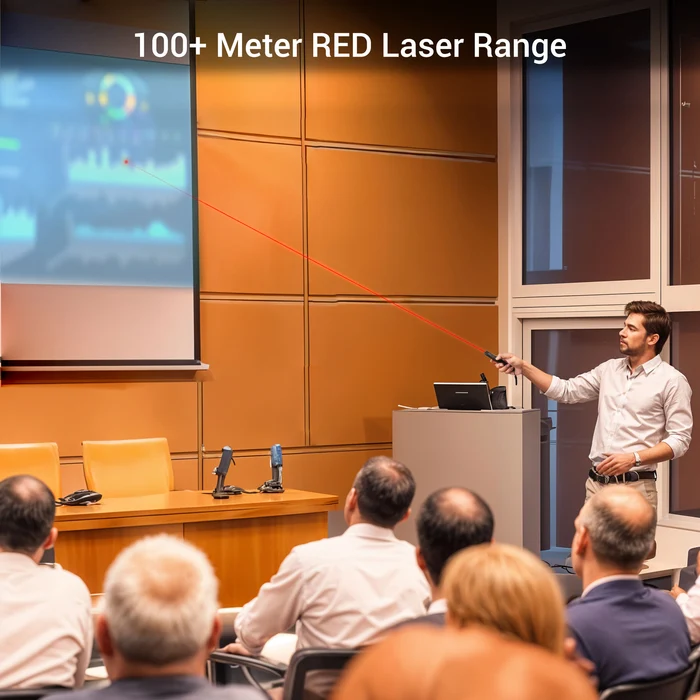 Zebronics Zeb PP100 2.4GHz Wireless Bright Red Presentation Laser Pointer - Image 6