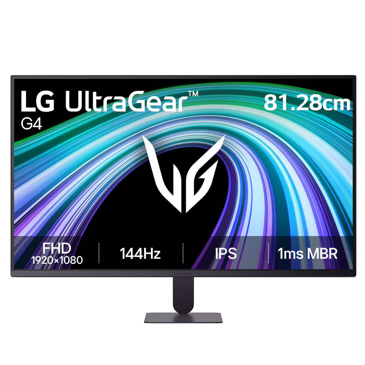LG UltraGear G4 32G403B-B 32 Inch Flat VA Panel FHD 144Hz 1ms MBR HDR 10 AMD FreeSync Built - In Speaker 3-Side Virtually Borderless Design Gaming Monitor