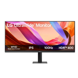 LG UltraWide 34U511A-B 34 Inch Flat IPS Panel WFHD 100Hz 5ms (GtG at Faster), 1ms MBR VESA DisplayHDR 400 Business Monitor