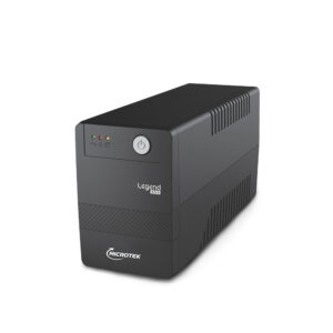 Microtek Legend 650 650VA 360W Line-interactive Tower Model UPS with Overload Protection 3 Outlet Plugs ( 899-312-0650 )