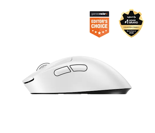 Logitech G Pro X Superlight 2 DEX White Lightspeed Wireless Gaming Mouse ( 910-007367 ) - Image 2