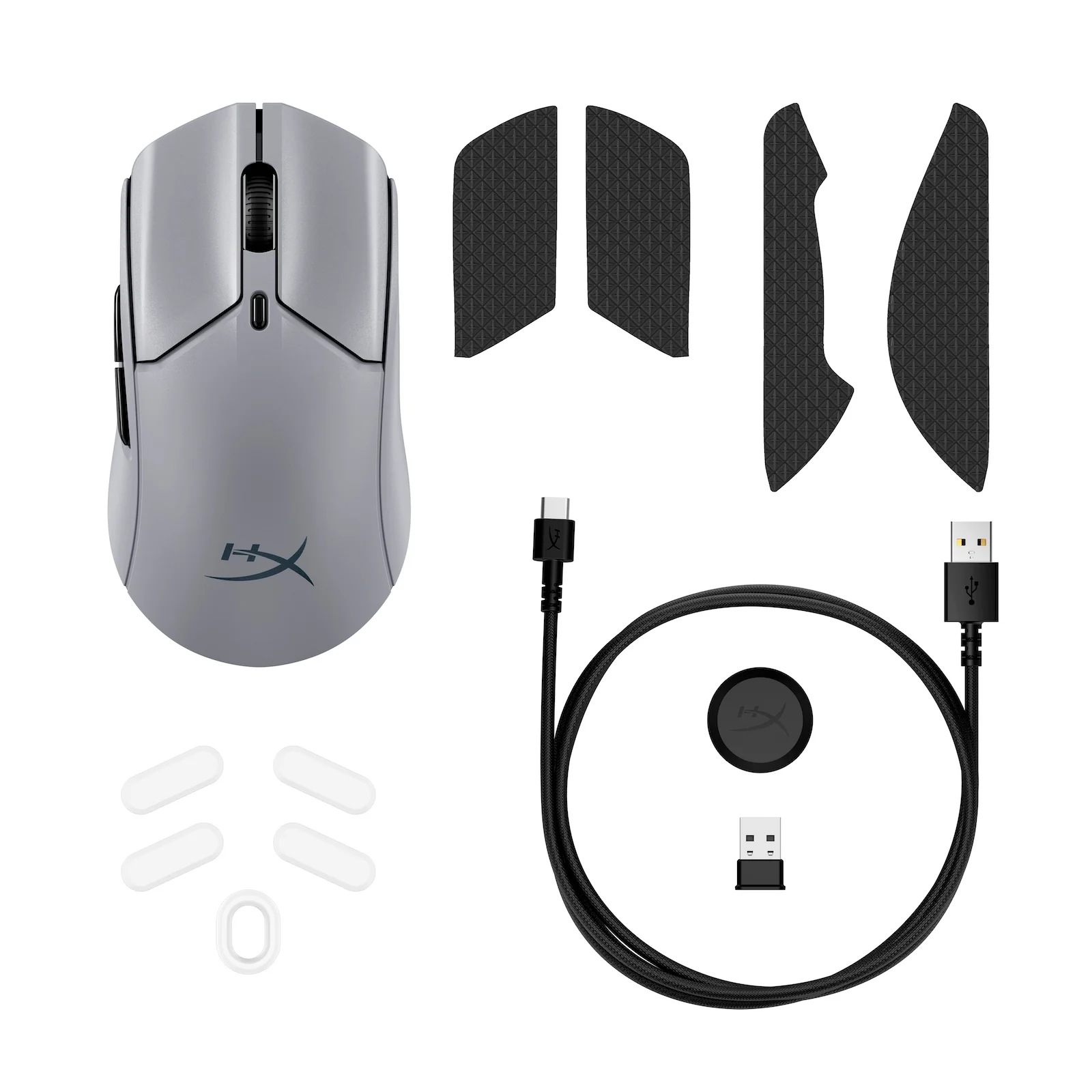 HyperX Pulsefire Haste 2 Pro 4K Wireless 3200DPI HyperX 26K Sensor Slate Grey Gaming Mouse ( A1KY5AA ) - Image 9