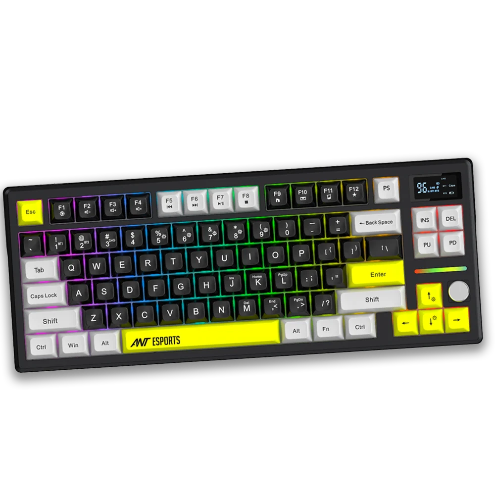 Ant Esports APEX 200 Wireless Tri Mode RGB Mechanical Magnetic Gaming Keyboard