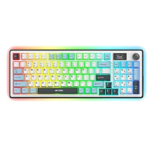 Ant Esports Apex 300 Wireless Tri Mode RGB Mechanical Gasket-Mounted Design Million-Colour RGB Backlighting Gaming Keyboard