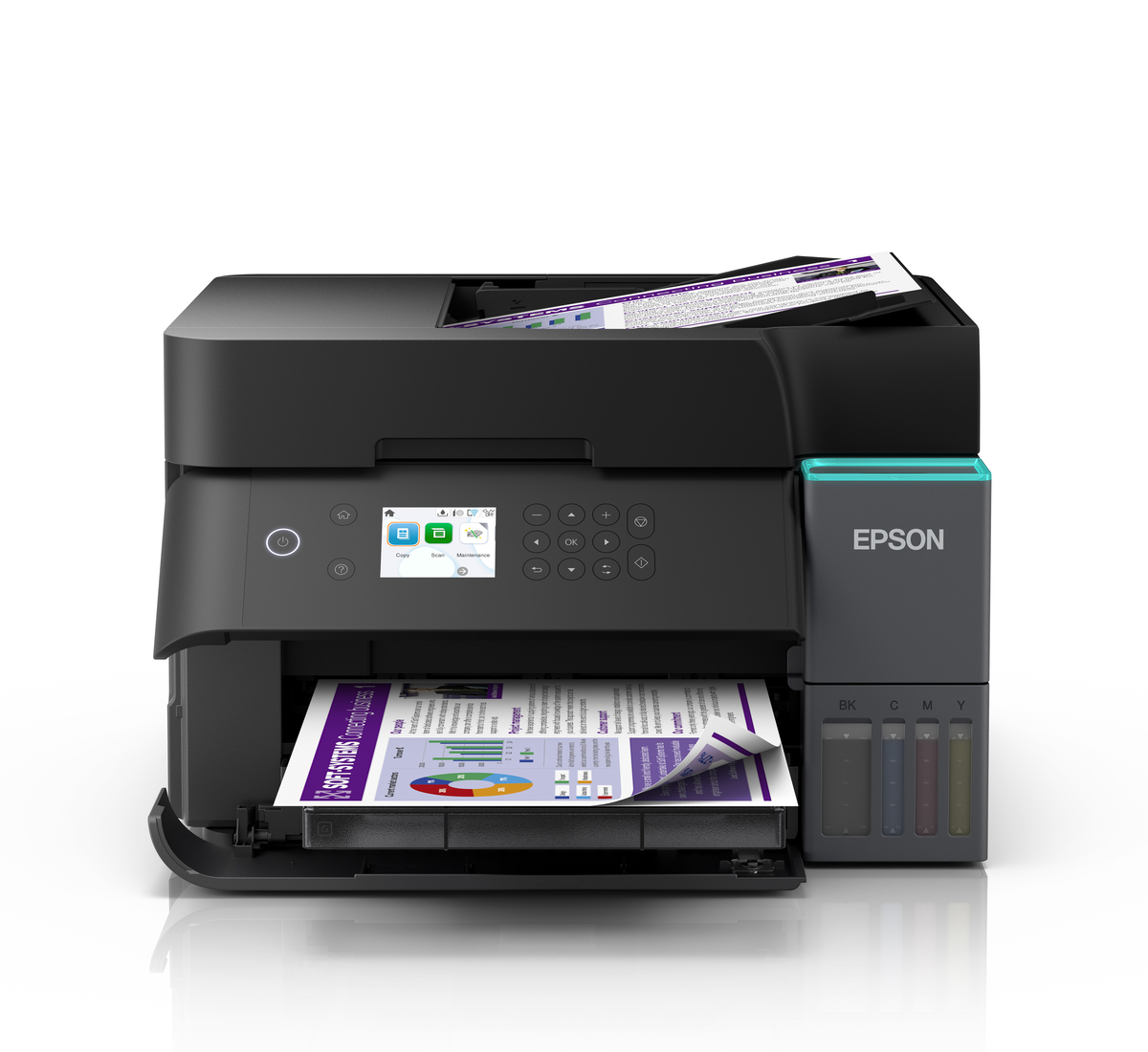Epson EcoTank L6370 A4 Wi-Fi Duplex All-in-One ( Print, Scan, Copy ) Ink Tank Printer ( C11CL43502 ) - Image 3
