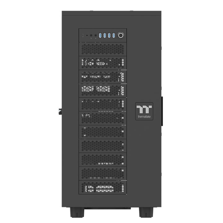 Thermaltake AX700 TG XL-ATX Super Tower Tempered Glass Panel Black Pc Cabinet ( CA-11B-00F1WN-00 ) - Image 3