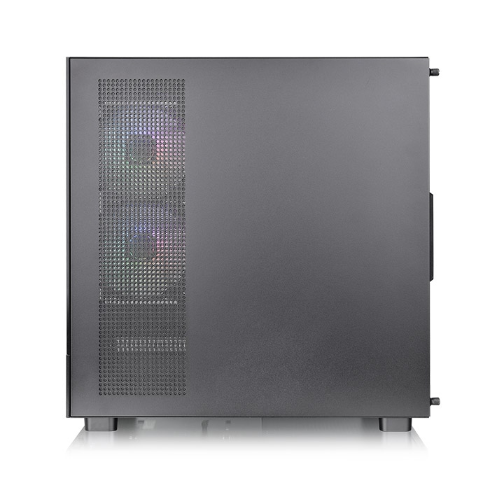 Thermaltake View 270 Plus TG ARGB E-ATX Mid Tower Tempered Glass Panel Black Pc Cabinet With Pre Installed ARGB Lite Fans ( CA-1Y7-00M1WN-01 ) - Image 5