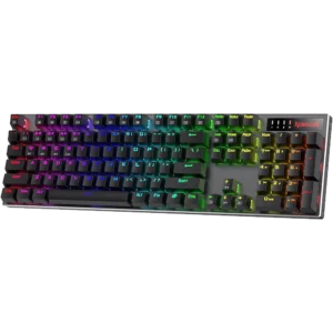 Redragon Dharma Pro K556 Pro Wireless Bluetooth+2.4Ghz+Wired RGB Mechanical Gaming Keyboard With Quiet Linear Red Switch