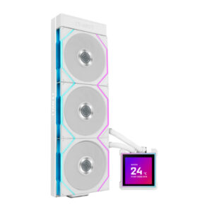 Lian Li HydroShift II LCD-S 360 CL White RGB 3600mm Liquid CPU Cooler ( G89-GHS2LCDS36CW-IN )