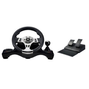 Ant Esports GW190 Black Racing Wheel And Pedal Set