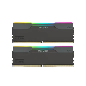 Klevv CRAS V RGB 32GB (16GBx2) DDR5 6000MHz CL30 Black Desktop Memory ( KD5AGUA80-60A300G )