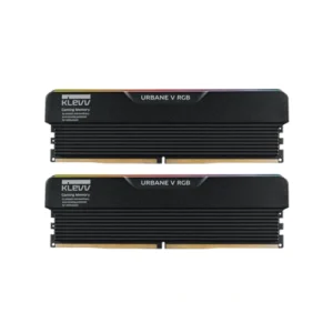 Klevv Urbane V RGB 32GB (16GBx2) DDR5 6000MHz CL30 Black Desktop Memory ( KD5AGUA80-60A300V )