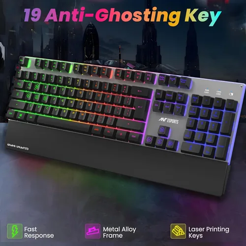 Ant Esports KM500 Pro Wireless Gaming Keyboard and Mouse Combo - Image 5