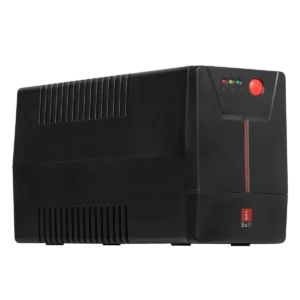 iBall Nirantar UPS-621V 600VA  360W Automatic Voltage Regulation Line interactive UPS With 3 Outlet Plugs