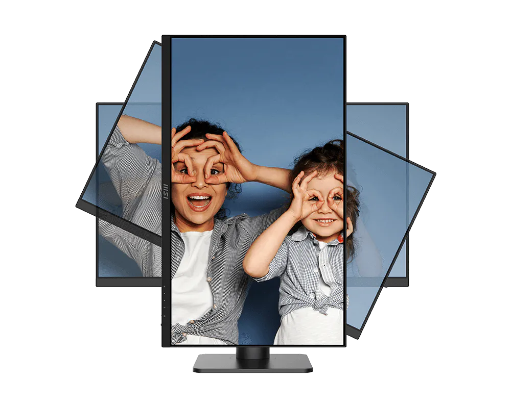 MSI PRO MP273U 27-Inch Flat IPS Panel 4K UHD 60Hz 4ms (GTG) Adaptive Sync HDR Ready Anti-glare Built-In Speaker Business Monitor - Image 2