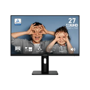 MSI PRO MP273U 27-Inch Flat IPS Panel 4K UHD 60Hz 4ms (GTG) Adaptive Sync HDR Ready Anti-glare Built-In Speaker Business Monitor