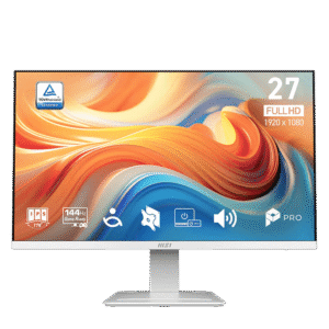MSI PRO MP273W E14A 27 Inch Flat IPS Panel FHD 144Hz 1ms (MPRT) 4ms (GtG) AMD FreeSync HDR Ready Anti-glare Built-In Speaker Business Monitor