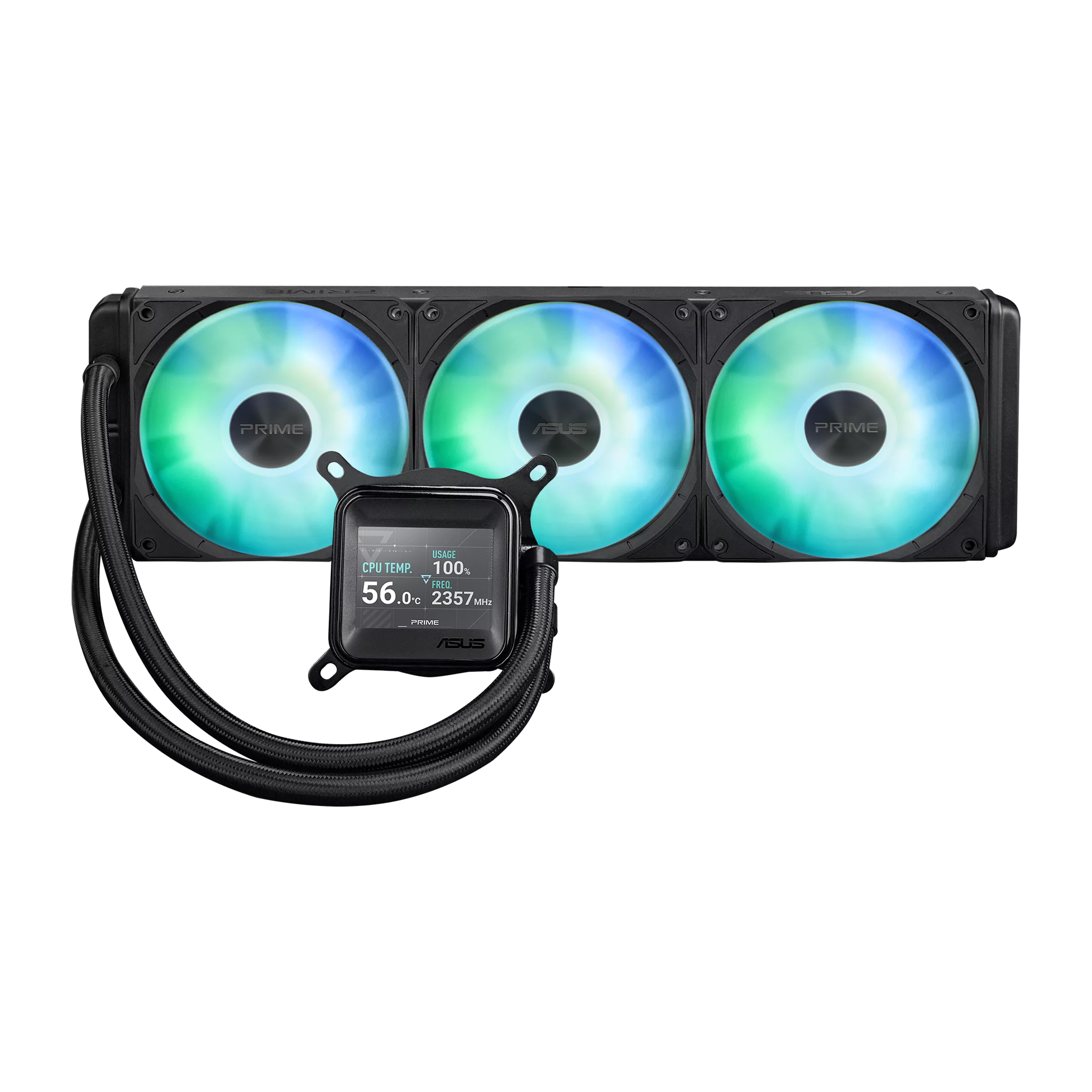 Asus Prime LC 360 ARGB LCD All-in-One 360mm CPU Liquid Cooler - Image 5