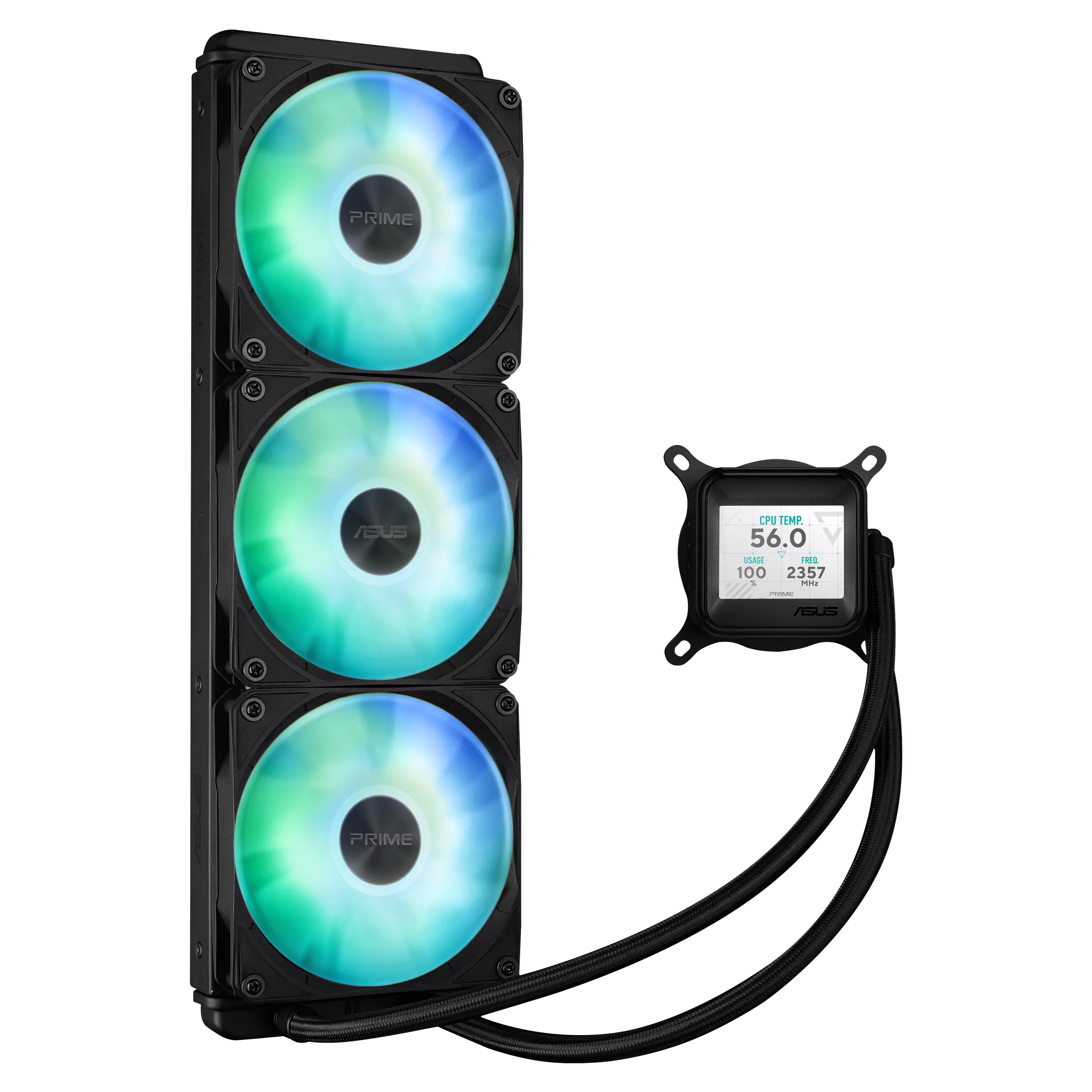 Asus Prime LC 360 ARGB LCD All-in-One 360mm CPU Liquid Cooler