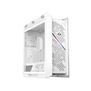 Asus ROG Strix Helios II White E-ATX Mid Tower Dual Tempered Glass Side Panels Pc Cabinet With Pre Installed Fans