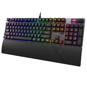Asus ROG Strix Scope II RX USB 2.0 RGB Black Red Switches Gaming Keyboard With Wrist Rest 