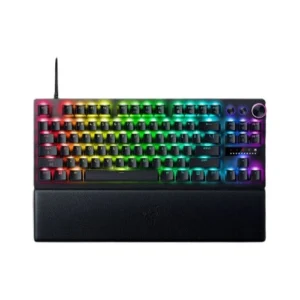 Razer Huntsman V3 Pro Tenkeyless 8KHz USB RGB Analog Optical Switch Gen-2 Black Gaming Keyboard With Wrist Rest ( RZ03-05520100-R3M1 )