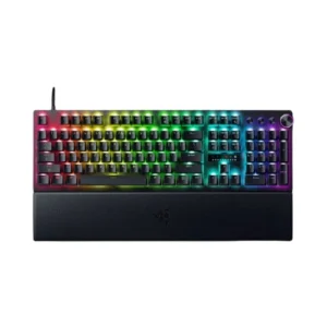 Razer Huntsman V3 Pro 8KHz Wired USB RGB Analog Optical Switch Gen-2 Black Gaming Keyboard WithWrist Rest ( RZ03-05530100-R3M1 )
