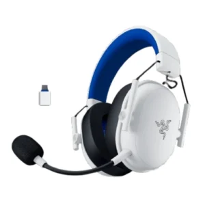 Razer BlackShark V3 X HyperSpeed White Wireless Over Ears Gaming Headset With Mic ( RZ04-05420500-R3UA )