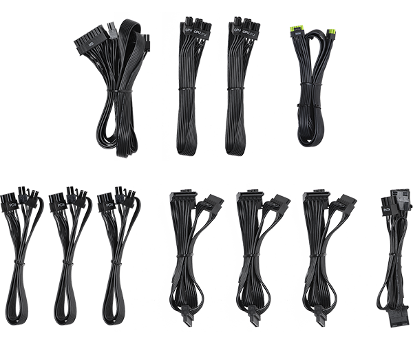 ASRock Steel Legend SL-1000G 1000W 80 Plus Gold Certified Fully Modular ATX3.1 & PCIe5.1 Ready Power Supply Unit - Image 6