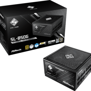 ASRock Steel Legend SL-850G 850 Watts 80 Plus Gold Certified Fully Modular Cable Design Power Supply Unit 
