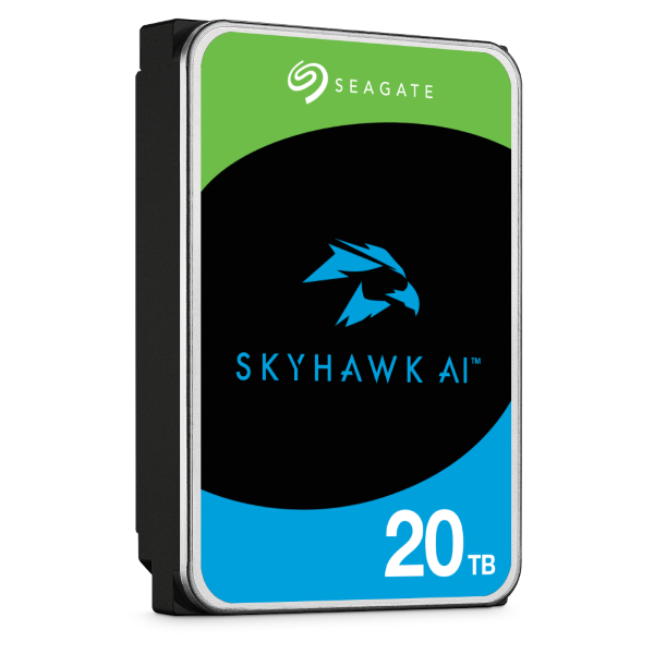 Seagate Skyhawk AI 20TB 3.5-inch SATA 6Gb/s 512 MB Cache/Buffer Helium Drive Design Internal Surveillance Hard Drive ( ST20000VE003 ) - Image 2