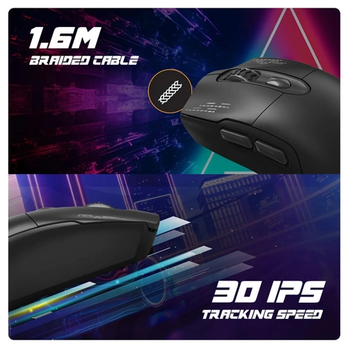Cosmic Byte Raptor Dual Mode Wireless + Wired RGB 4800 Dpi Gaming Mouse ( TCBP03492 ) - Image 3